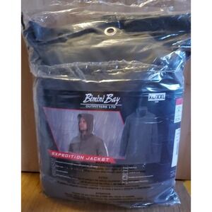 Bimini Bay Outfitters‎ Ltd Expedition Lined Rain Jacket Size XL/XXL Brand New